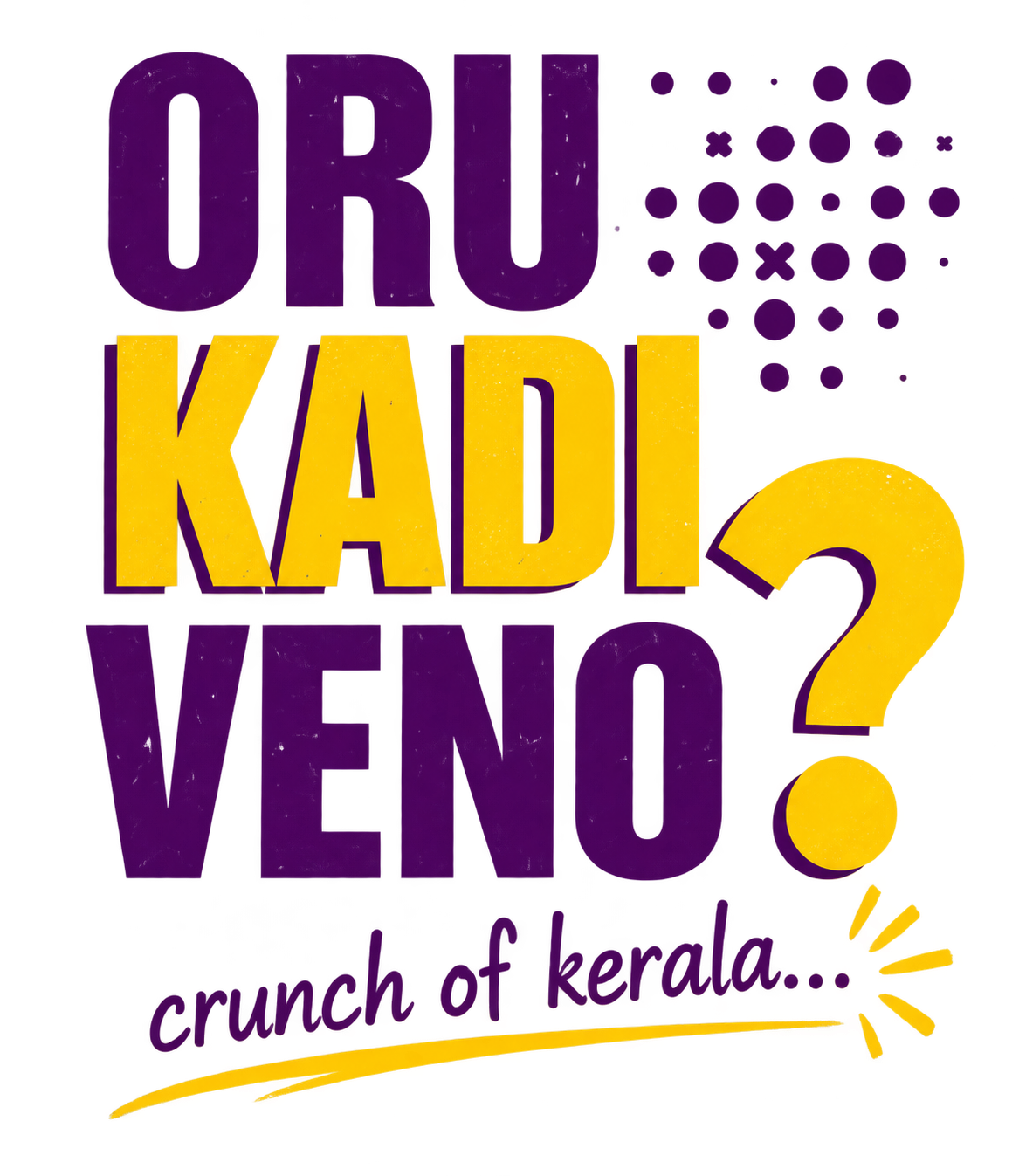 Oru kadi veno? Crunch of Kerala...